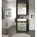 Produktbild: Badezimmer Scout 2-tlg. mit LED ca. 60 cm Salbeigrün