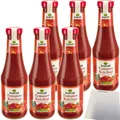 Produktbild: Alnatura Bio Tomaten Ketchup fruchtig-aromatisch vegan 6x500ml Flasche usy Block