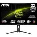 Produktbild: MSI MAG 321CUPDFDE 32 Zoll Curved UHD Gaming-Monitor - 1500R Rapid VA Panel, Dual Mode UHD@160hz / FHD@320Hz / 0,5 ms (GtG, Min.), Adaptive Sync– DP 1.4a, HDMI 2.1 CEC, USB Typ-C (DP alt. mit 15 W PD)