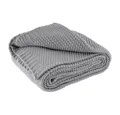 Produktbild: Wohndecke Strick, wometo, OEKO-TEX®, Kuscheldecke mit edlem & schlichtem Strickmuster