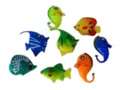 Produktbild: Wassersäulenzubehör 8er Set Fische bunt .#1051