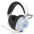 Produktbild: JBL Quantum 910P Over-Ear Gaming Kopfhörer – Für die Playstation und weitere Konsolen – Mit Head-Tracking-Funktion, ANC und 39 Stunden Akkulaufzeit – Weiß