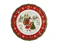 Produktbild: Hutschenreuther Frühstücksteller Happy Wintertime Red Teller flach 22cm, Teller Flach