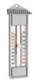 Produktbild: Analoges Maxima-Minima-Thermometer 10.3014.14 wetterfest für den Innen- oder ...