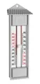 Produktbild: TFA Thermometer außen, quecksilberfrei, grau, analog