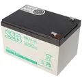 Produktbild: SSB SBL12-12L 12V 12Ah Bleiakku AGM Blei Gel Akku
