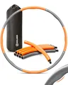 Produktbild: Hula Hoop Reifen Erwachsene 1,2 kg – Kalorien-Booster mit Massage-Effekt – Fitnessreifen für Bauchstraffung & Fettverbrennung – Für Training Zuhause von HULAKA