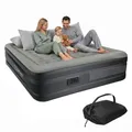 Produktbild: Luftbett Luftmatratze selbstaufblasend Reisebett Gästebett mit Pumpe 2 Personen