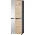 Produktbild: Innostyle Garderobenschrank Memphis Holzoptik Braun Eiche