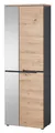 Produktbild: Garderobenschrank Schrank Flurschrank Eiche graphit H 197 cm