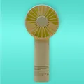 Produktbild: JISULIFE Handventilator mit 2000 mAh Akku, 3 Geschwindigkeiten, tragbar, wiedera