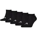 Produktbild: Head Sneakersocken Unisex Socken 5er Pack Baumwolle (Packung, 5er Pack) schwarz 39-42