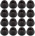 Produktbild: Adam Hall Hardware 4901 M16 AH - 16er Set Gummifuß 30 x 15 mm schwarz im Beutel