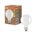 Produktbild: Osram LED Superstar Classic Globe LED-Lampe G 95 in klassischer Ballform aus gefrostetem Glas, 3.8 W, 806 lm, E27 Fassung, warmweißes Licht mit 2700 K, EEK A, 95 mm Durchmesser.