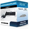 Produktbild: Für Honda Odyssey 10.1995-12.1999 AUTO HAK Anhängerkupplung starr AHK