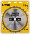 Produktbild: Dewalt DT1961-QZ Kreissägeblatt 315 x 30 mm, 24 Zähne, Holz