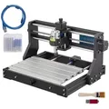 Produktbild: VEVOR CNC 3018 DIY Graviermaschine Pro 300x180x45mm Engraving Machine 3 Achse Mini Gravierer mit GRBL Steuerkarte und Offline Controller