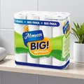 Produktbild: 🧻 Almusso BIG! 120 Rollen Toilettenpapier – 3-lagig, 100 % Zellulose Ohne Duft