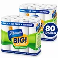 Produktbild: Almusso BIG Toilettenpapier 80 Rollen 2x40 3-lagig 100% Zellulose