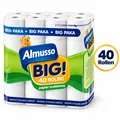 Produktbild: Almusso BIG Toilettenpapier 40 Rollen 3-lagig 100% Zellulose 105 Blatt