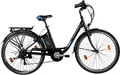 Produktbild: Zündapp E-Bike Cityrad Z505, 6 Gang Shimano Tourney Schaltwerk, Kettenschaltung, Heckmotor, 374 Wh, Pedelec, Elektrofahrrad für Damen u. Herren