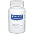 Produktbild: PURE ENCAPSULATIONS Vitamin D3 1000 I.E. Kapseln 120 St