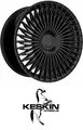 Produktbild: Keskin-Tuning KTX1 9,5x21 5/114.3 ET40 BLACK PAINTED