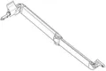 Produktbild: Dometic Gelenkarm links für PW1000 / PW1500, Markisenlänge 3,5-6m, Auszug 2,75m