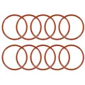Produktbild: sourcing map 10 Stück O Ringe 34,2mmx39mmx2,4mm Dichtungsringe Rund Gummi Dichtung O Ring Seals NBR Unterlegscheibe für Wasserhahn Spülventile Waschbecken Duschablauf Hydraulik Rohrschlauch