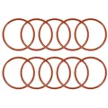 Produktbild: 10pcs Silikon O-Ring 39mmx34,2mmx2,4mm VMQ Dichtring Dichtungsring Dichtung rot