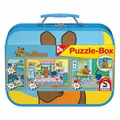 Produktbild: Schmidt Spiele Die Maus Puzzle-Box im Metallkoffer Puzzle Kinderpuzzle Spiel