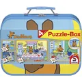 Produktbild: Puzzle Puzzle-Box Die Sendung mit der Maus 4 Kinderpuzzle Set Koffer Neu