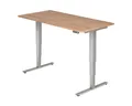 Produktbild: HAMMERBACHER Schreibtisch Ergonomic, elektrisch höhenverstellbar bis 128,5 cm