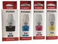 Produktbild: Original Canon GI-50 Nachfülltinten 4er Set PGBK/C/M/Y für PIXMA GM4050