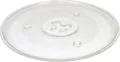 Produktbild: Mikrowellenteller 27 cm | Drehteller für Mikrowelle | Glasteller aus hitzebeständigem Glas Ø 270 mm | Ersatz Glasplatte für Mikrowellen | Kompatibel mit Y-Drehkreuz Telleraufnahme | Glasdrehteller