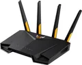 Produktbild: ASUS TUF Gaming AX3000 V2 WLAN-Router Gigabit Ethernet Dual-Band (2,4 GHz/5 GHz) Schwarz - Orange (TUF-AX3000 V2)
