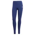 Produktbild: adidas Damen Essentials Linear Cotton Leggings Tights, Dark Blue/White, S