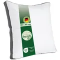 Produktbild: Dreamstar Kopfkissen Kopfkissen - einzeln oder 2er-Set - 40x80 & 80x80 cm - Hotelqualität, Füllung: Soft Touch Hohlfaser, Seitenschläfer, Bauchschläfer, Rückenschläfer, 1-tlg., stützend & entlastend - atmungsaktiv & allergikergeeignet weiß 80 cm x 80 cm