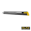 Produktbild: Olfa 180 Black Cutter Messer 9mm Full Metal Body - schlankes Design