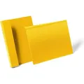 Produktbild: Durable Kennzeichnungstasche 172304, A4 quer, mit Falz, gelb, 50 Stück