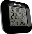 Produktbild: MEBUS 51510 - Funkwecker digital, Temperatur, Datum, schwarz