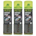Produktbild: Petec 3x Kontaktspray Electronic Electronicspray 500ml