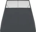 Produktbild: Wogati® Premium Lampenschirm E14/E27 Baumwolle | Farbe: Schwarz Trapez / Größe: S