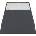 Produktbild: Wogati® Premium Lampenschirm E14/E27 Baumwolle | Verschiedene Größen & Farben | Schwarz Trapez/Größe: S | Für Stehlampe, Hängelampe und Tischlampe
