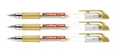 Produktbild: 3 x Edding 2185 Crystaljelly Gelroller Gelschreiber Gelminenroller 0,7 mm, gold
