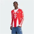 Produktbild: adidas Performance Footballtrikot FC BAYERN MÜNCHEN 25/26 LONG SLEEVE HEIMTRIKOT (1-tlg) rot L