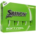 Produktbild: Srixon Soft Feel Brite - Hochsichtbare Golfbälle mit ultraweicher Haptik | Lange Distanz und stabile Flugbahn | Kontrollierter Spin und schnelle Lokalisierung | Orange/Rot/Grün
