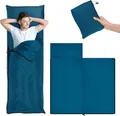 Produktbild: Hüttenschlafsack,Sommerschlafsack,Schlafsack Ultraleicht kleines Packmaß [220 x