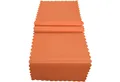 Produktbild: matches21 HOME & HOBBY Tischdecke Tischläufer 40 x 150 cm in Orange für Esstisch & Küche (1-tlg), Waschbare Mitteldecke mit gewelltem Rand
