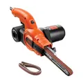 Produktbild: BLACK+DECKER 350W, 13mm Feilenschleifer mit 3 Schleifbändern & Staubsammelsystem, KA900E-QS